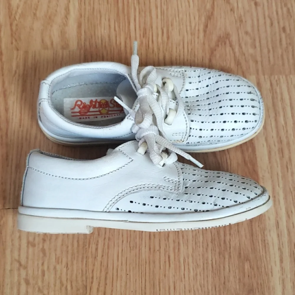 100% Leather Upper & Lining Toddler Shoes Size  8,5